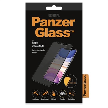 Geam Protecție Ecran - 9H - iPhone XR / iPhone 11 - PanzerGlass CF Privacy - Negru