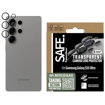Protector pentru obiectivul camerei Samsung Galaxy S25 Ultra PanzerGlass Safe - Transparent