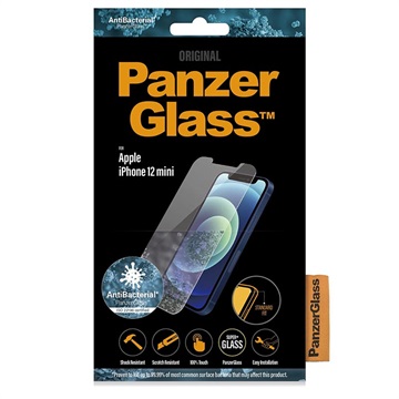 Geam Protecție Ecran iPhone 12 Mini - PanzerGlass - Transparent