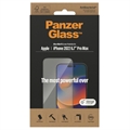 Geam Protecție Ecran iPhone 14 Pro Max - PanzerGlass Ultra-Wide Fit - Negru