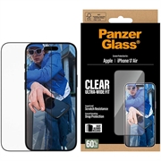 Geam Protecție Ecran iPhone Air - PanzerGlass Ultra-Wide Fit EasyAligner - Marginea neagră