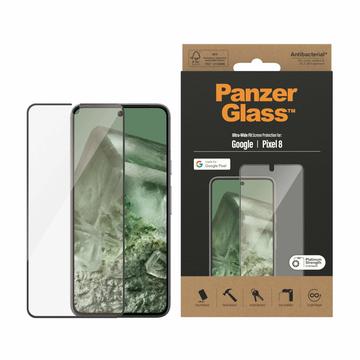 Geam Protecție Ecran - 9H - Google Pixel 8 - PanzerGlass Ultra-Wide Fit - Marginea Neagră