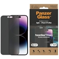 Geam Protecție Ecran - 9H - iPhone 14 Pro Max - PanzerGlass Ultra-Wide Fit Privacy EasyAligner - Marginea neagră