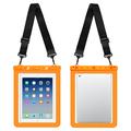 Pictet.Fino RH02 IPX8 IPX8 Universal Waterproof Case 13" - iPad, Tablet - Orange