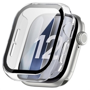 Husă Plastic cu Protector Ecran Apple Watch Series 12 - 47mm - Clar