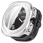 Husă Plastic cu Protector Ecran Samsung Galaxy Watch Ultra2 - 47mm - Argintiu mat