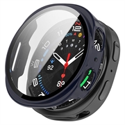 Husă Plastic cu Protector Ecran Samsung Galaxy Watch9 - 44mm - Albastru