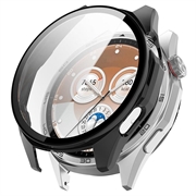 Husă Plastic cu Protector Ecran - Huawei Watch GT 6 - 46mm - Negru