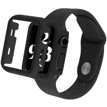 Husă Plastic cu Protector Ecran - 9H - Apple Watch Series SE (2022)/SE/6/5/4 - 44mm