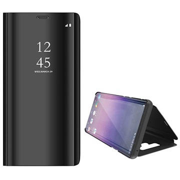 Husă Flip Samsung Galaxy Note9 din Seria de lux Mirror View - Neagră