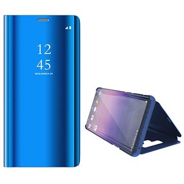 Husă Flip Samsung Galaxy Note9 din Seria de lux Mirror View - Albastru