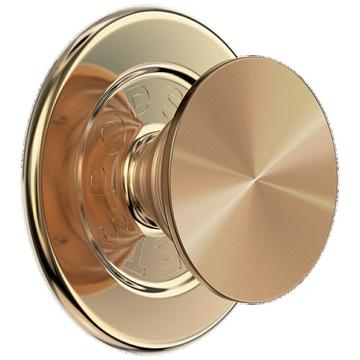 PopSockets Rotund MagSafe PopGrip Suport extensibil & Grip - Aluminiu radial auriu