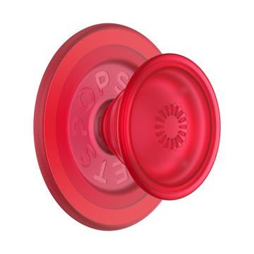 PopSockets Rotund MagSafe PopGrip Suport extensibil și prindere - Blanchette roșie