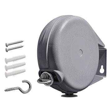 Cablu de rufe portabil retractabil pentru interior și exterior - 15m