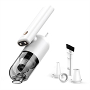 Aspirator portabil rotativ cu două lumini LED - alb