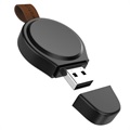 Încărcător Wireless USB Portabil A-02 - Samsung Galaxy Watch3/Active2 - Negru