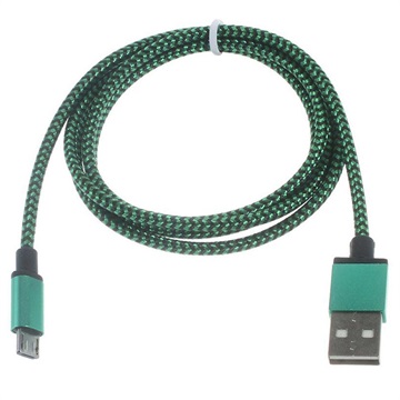 Cablu Premium USB 2.0 / MicroUSB - 3m - Verde