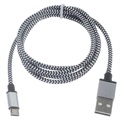 Cablu Premium USB 2.0 / MicroUSB - 3m - Alb