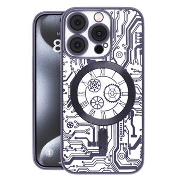 Husă cu protectie pentru obiectivul camerei iPhone 16 Prio Elegant Mag - Negru