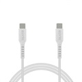 Prio High-Speed Type-C Cable - 1,2m - 100W, 5A - Alb