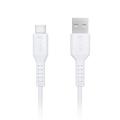 Prio Cablu USB-A / USB-C de mare viteză - 3A, 1,2 m - alb