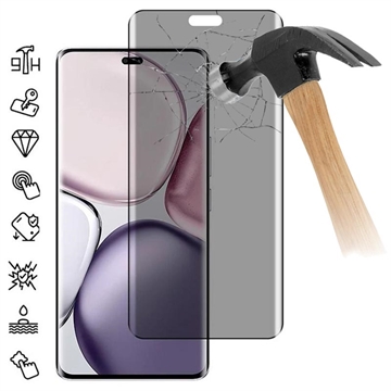 Protector de Ecran Honor Magic7 Lite - Privacy Full Cover - Marginea Neagră