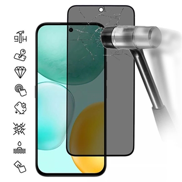 Protector de Ecran Honor X6c - Privacy Full Cover - Marginea Neagră