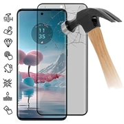 Protector de Ecran Motorola Edge 40 Neo - Privacy Full Cover - Marginea Neagră