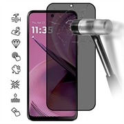 Protector de Ecran Motorola Moto G55 - Privacy Full Cover - Marginea Neagră