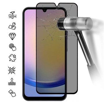 Protector de Ecran Samsung Galaxy A26 - Privacy Full Cover - Marginea Neagră