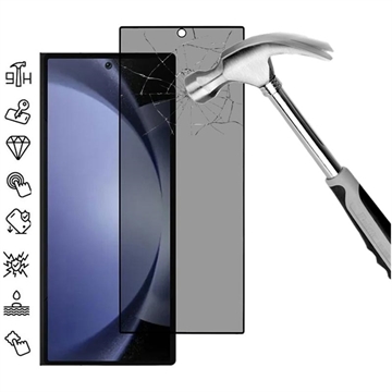 Protector de Ecran Samsung Galaxy Z Fold7 - Privacy Full Cover - Marginea Neagră