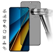 Protector de Ecran Xiaomi Poco X6 Pro - Privacy Full Cover - Marginea Neagră