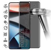 Protector de Ecran pentru Xiaomi Redmi Note 13 Pro+ - Privacy Full Cover - Marginea Neagră