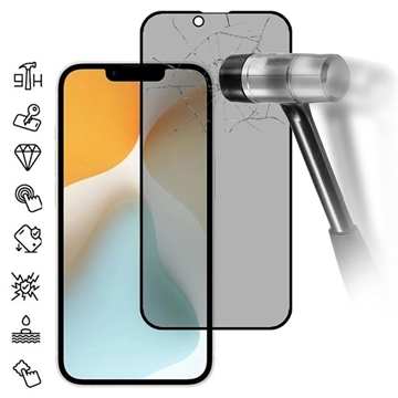 Protector de Ecran iPhone 16e - Privacy Full Cover - Marginea Neagră