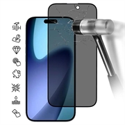 Protector de Ecran iPhone 17 Pro - Privacy Full Cover - Marginea Neagră