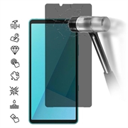 Protecție de ecran din sticlă temperată Sony Xperia 1 VIII Confidențialitate - 9H