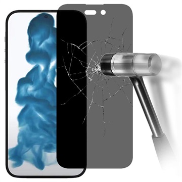 Geam Protecție Ecran Sticlă Temperată iPhone 14 Pro - 9H - Confidențialitate