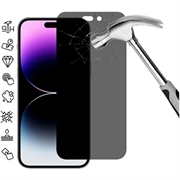Geam Protecție Ecran Sticlă Temperată Confidențialitate iPhone 16 Pro