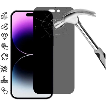 Geam Protecție Ecran Sticlă Temperată Confidențialitate iPhone 16 Pro