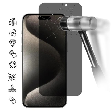 Geam Protecție Ecran Sticlă Temperată Confidențialitate iPhone 17 Pro