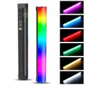 Puluz Lumină magnetică RGB cu LED-uri cu baterie și luminozitate reglabilă - 30cm