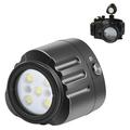 Lampă de scufundare Puluz PU562B 40m pentru camere GoPro și camere de acțiune