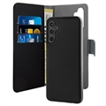Husă Magnetică Portofel 2-În-1 Samsung Galaxy A14/A14 5G - Puro - Negru