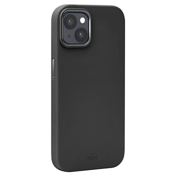 Husă Silicon iPhone 15 Plus - Puro Icon Mag Pro - Negru