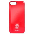 Capac Protecţie Spate iPhone 5 - Skull - Roşu