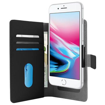 Husă portofel universală pentru smartphone Puro Slide - XXL (Ambalaj Vrac Acceptabil) - Neagră