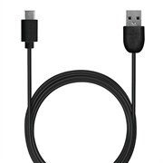 Cablu Puro USB-A / USB-C pentru încărcare și sincronizare - 1m, 2A - negru