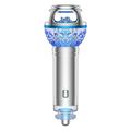 Q1 Purificator de aer pentru mașină cu ionizator, pentru eliminarea fumului și a mirosurilor, cu lumină de veghe