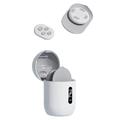Mini-dispozitive de masaj fără fir Q1 cu telecomandă - alb