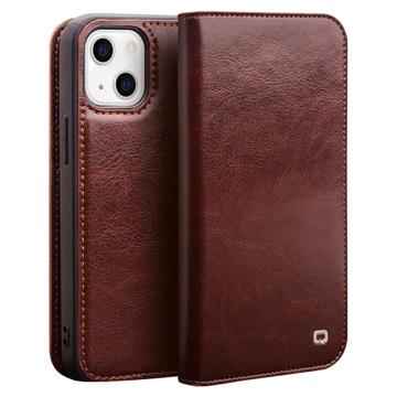 Husă Piele Portofel iPhone 14 Plus - Qialino Classic